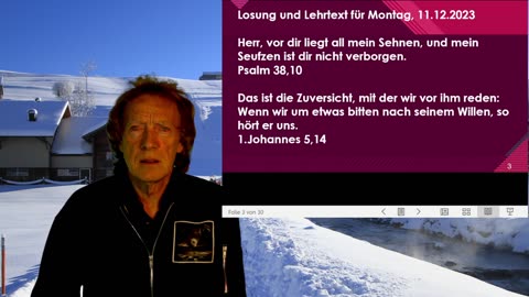 Losung - Wort zum Tag 11.12.23