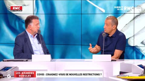 Mourad Boudjellal face à un médecin