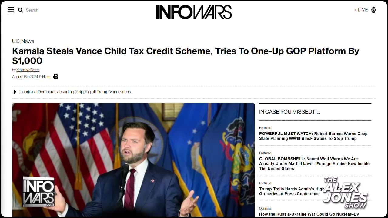 Kamala Harris Officially Steals Trump's Economic Program—