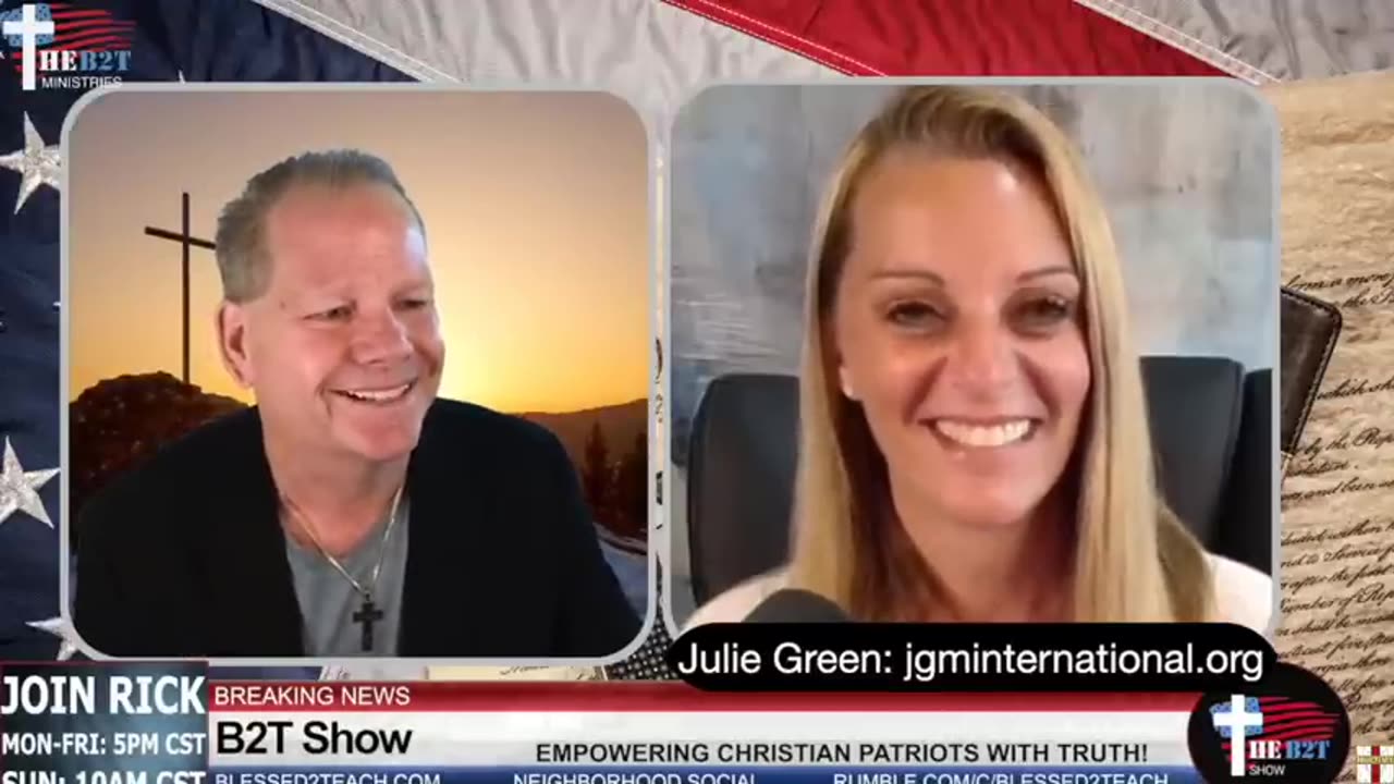 Julie Green Update: Julie Green on Hearing from God. PraiseNPrayer! - 8/25/2024