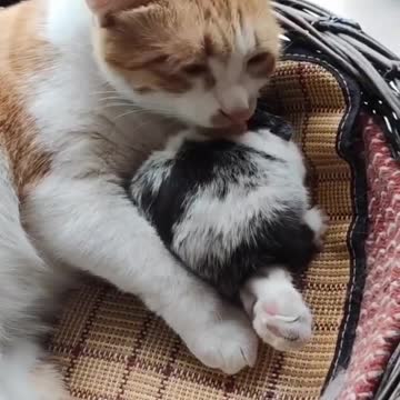 Furry Purry Golden Kitten Pile cute
