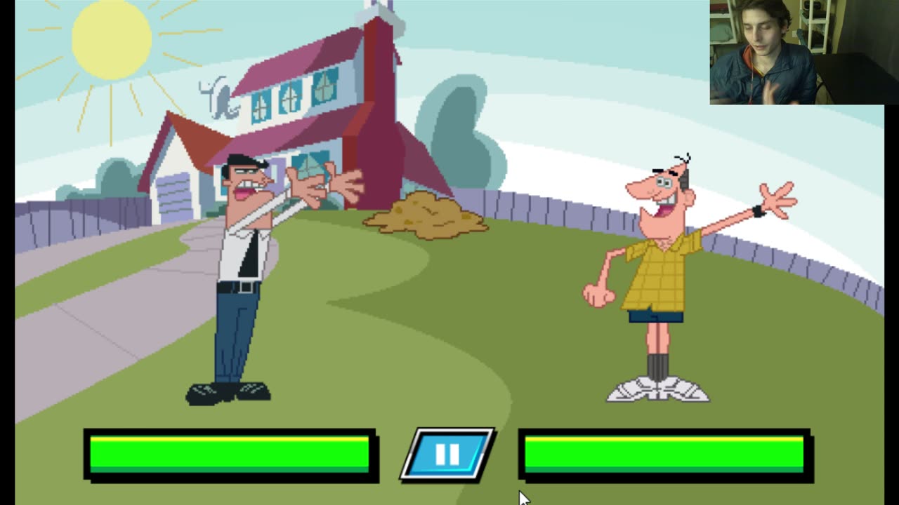 Try Not To Laugh Challenge #9 Watching Timmy's Dad VS Dinkleberg Nick's Not So Ultimate Boss Battles