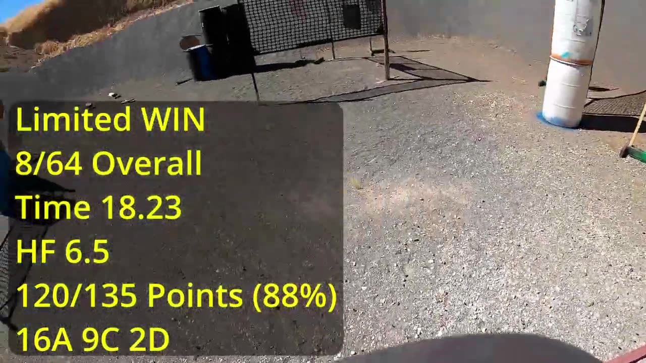 20220723 Linden USPSA Match - Linden, CA - Jim Susoy - Limited A Class - Limited Win!