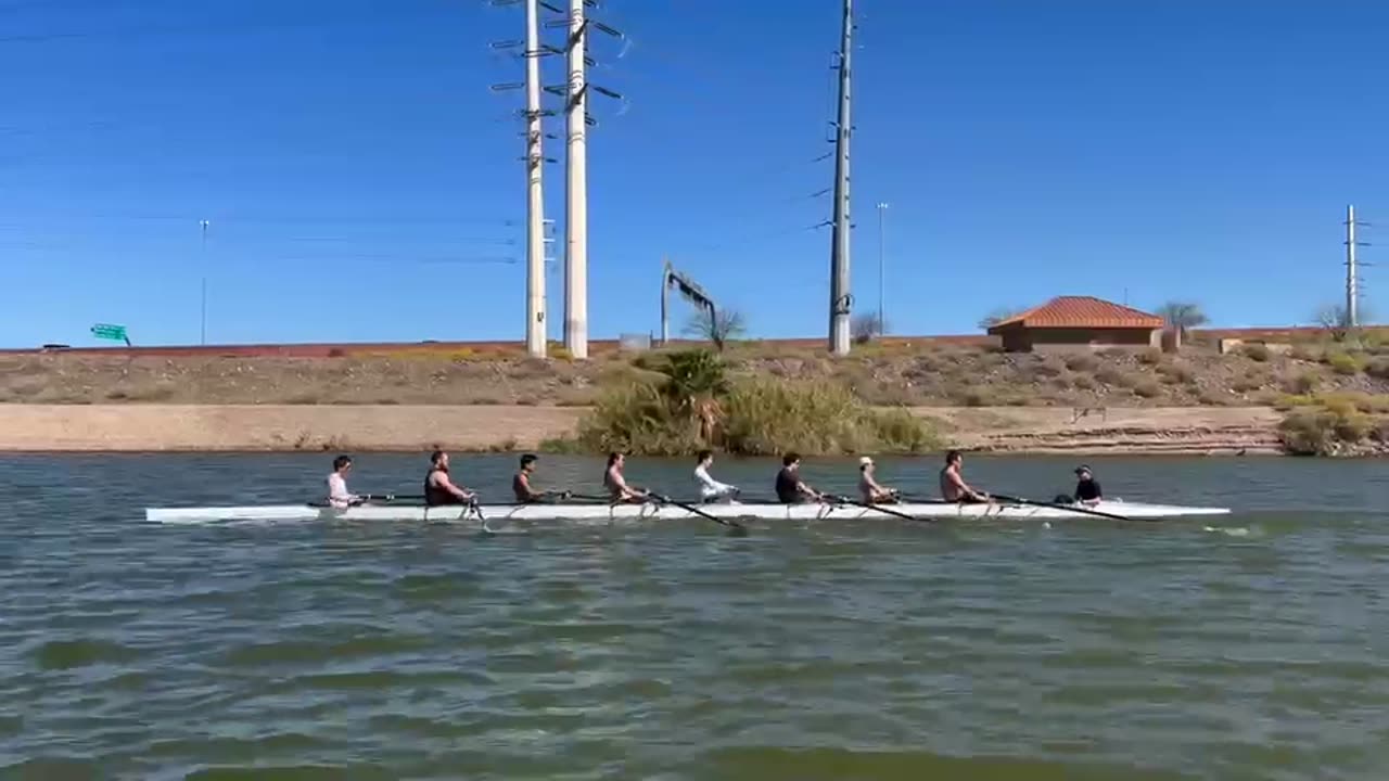 Practice in the 8-Man on Tempe Town Lake