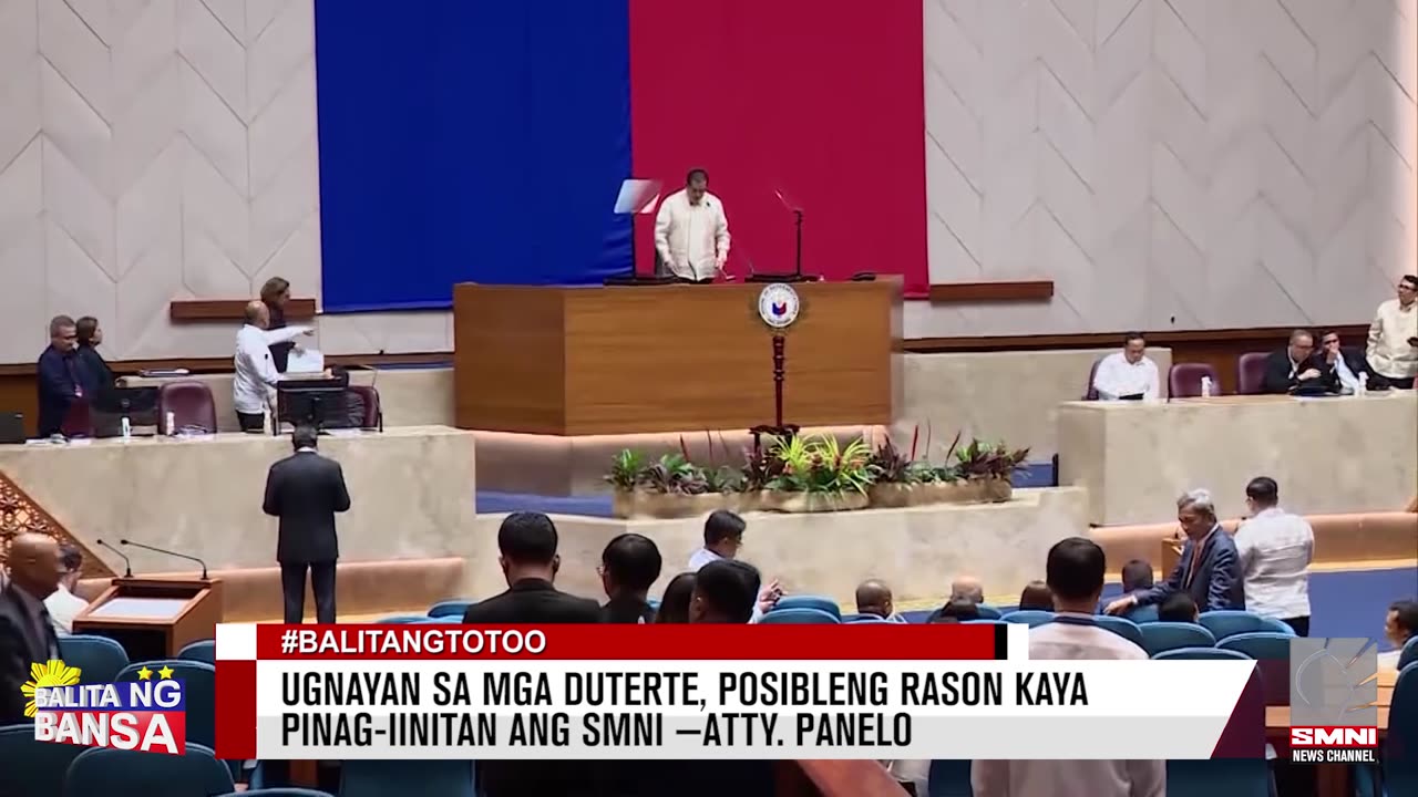 Ugnayan sa mga Duterte, posibleng rason kaya pinag-iinitan ang SMNI —Atty. Panelo