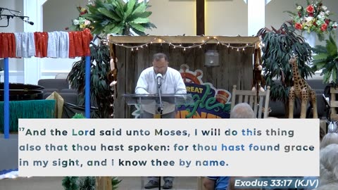 GOD PASS BY Exodus 33:12-23 June 9, 2024