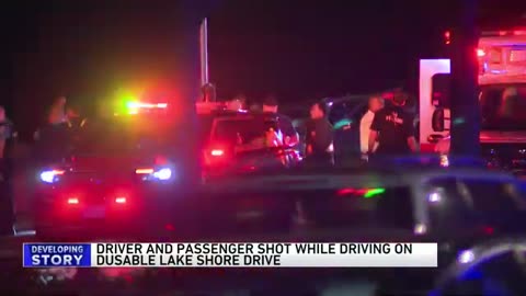 Man, 19, shot in head; woman, 21, shot in leg on N. DuSable Lake Shore Dr., police say