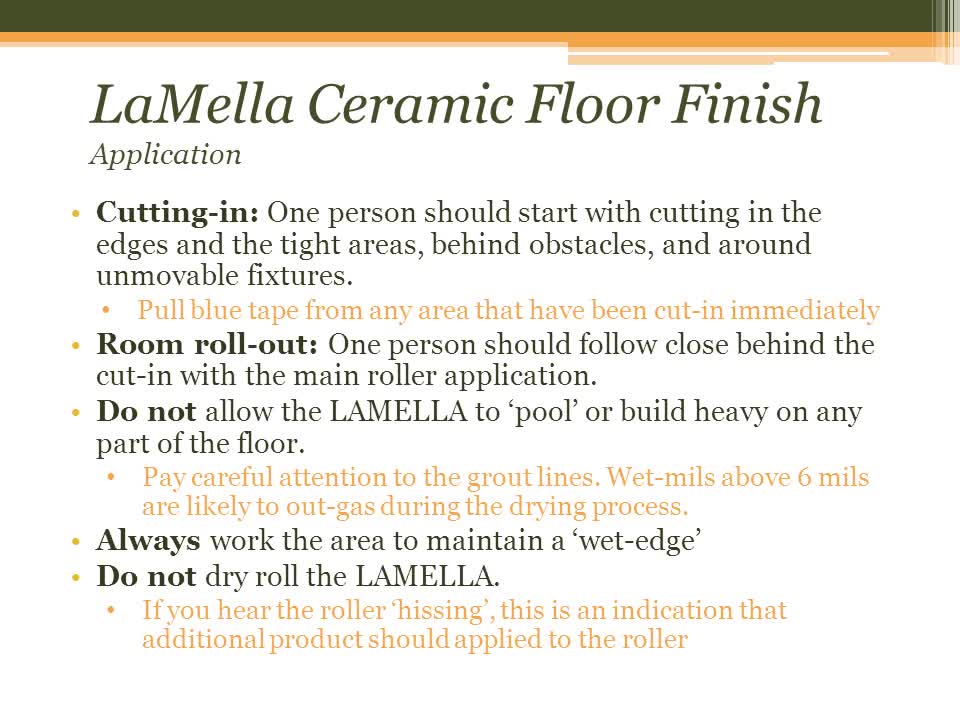 LaMella Ceramic Powerpoint