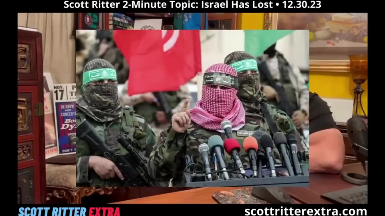 Scott Ritter 2-Minute Topic: Israel Has Lost