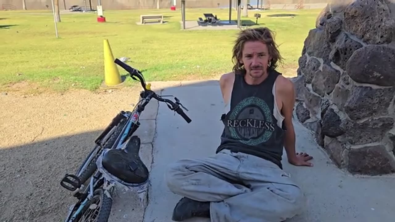 Brandon: Talks #homeless #addiction #amongus