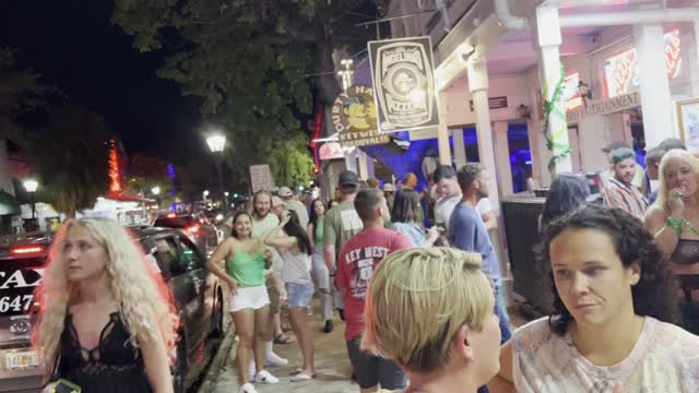 St. Patty's day on Duval Street 2022 Key West