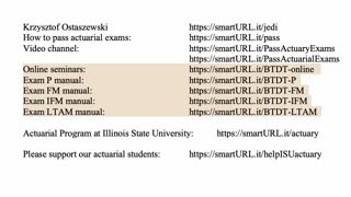 Exam LTAM exercise for April 14, 2022