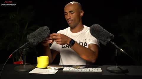 Damian Warner gives ASMR a try with CBC Sports