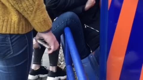 Sister Stuck in a Tight Spot