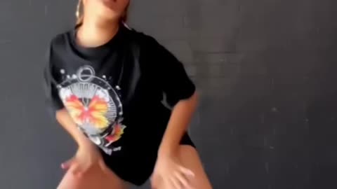 Beautiful girl tiktok video