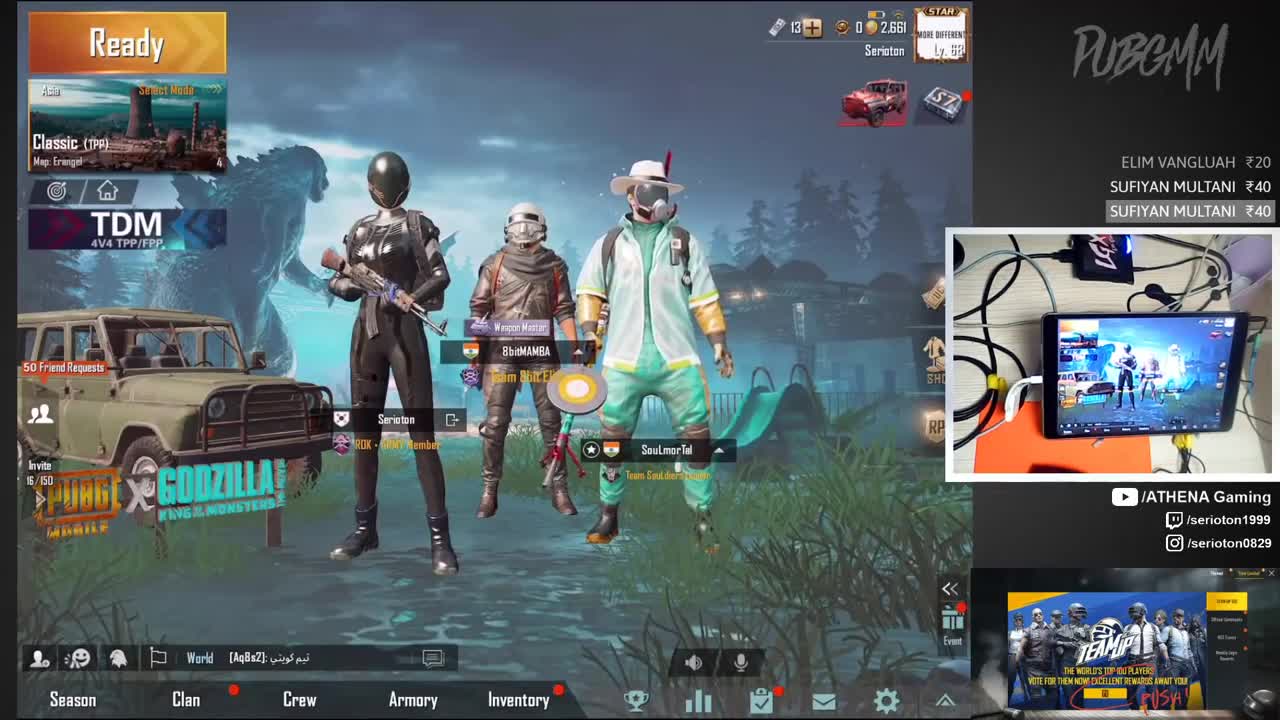 Gamers do watch what happened when mortal and athena gaming met . This video will leave you awstruck
