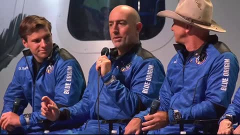 Blue Origins POST-LAUNCH PRESS CONFERENCE