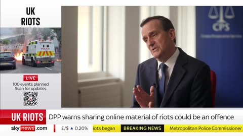 UK Police coming after people posting about Muslim Riots