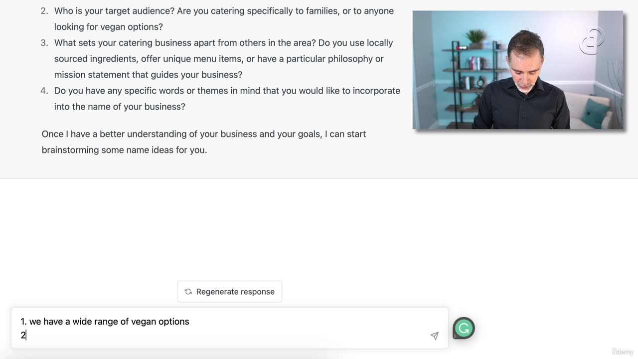 Chapter 13 | 001 Generating Product and Business names with ChatGPT