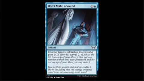 funkshway time MTG Duskmourn Spoilers 9/13
