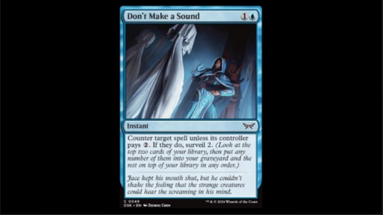 funkshway time MTG Duskmourn Spoilers 9/13