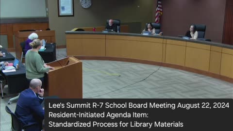 School Boad Member Attempts to Discredit Community Member's Efforts in Lee's Summit, MO