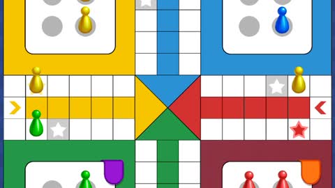 Playing in classic mode 2 vs 2 tournament in the game ludo club data (29/05/2022).