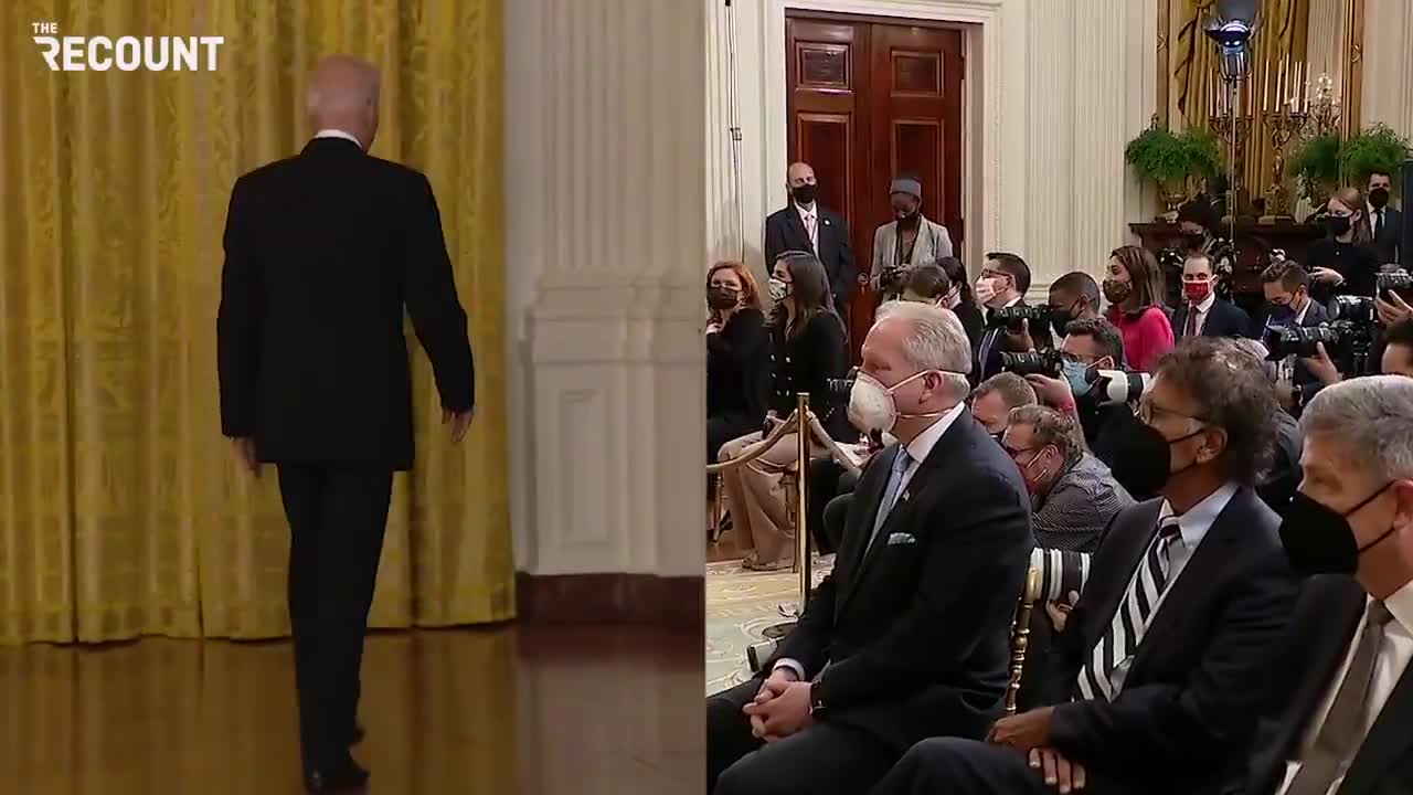HILARIOUS Video Shows A Single Person Clapping After Biden's Pathetic Speech