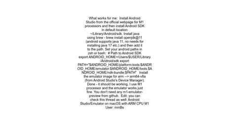 Apple M1 Your CPU does not support VTx