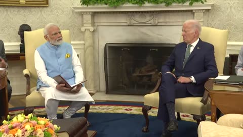 Prime Minister Narendra Modi holds Bilateral Meeting with Joe Biden