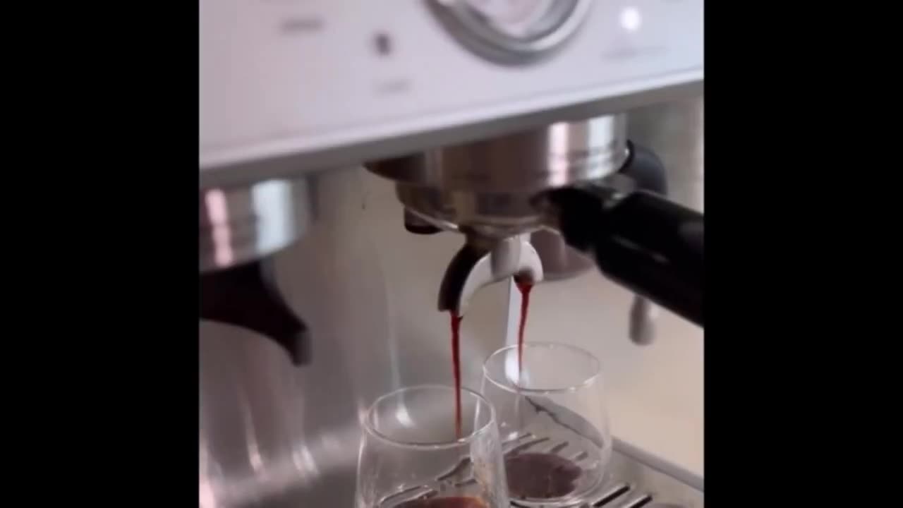 Gevi Espresso Machine 20 Bar With Grinder & Steam Wand