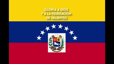 Gloria a Dios y a la Federación de Valientes #venezuela