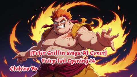 [Peter Griffin sings/AICover] Fairy tail Opening 14 | Chihiro Yonekura - Fairy Tail: Yakusoku no Hi