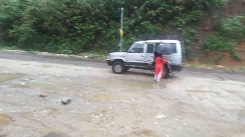 Ran and rain at arunachal