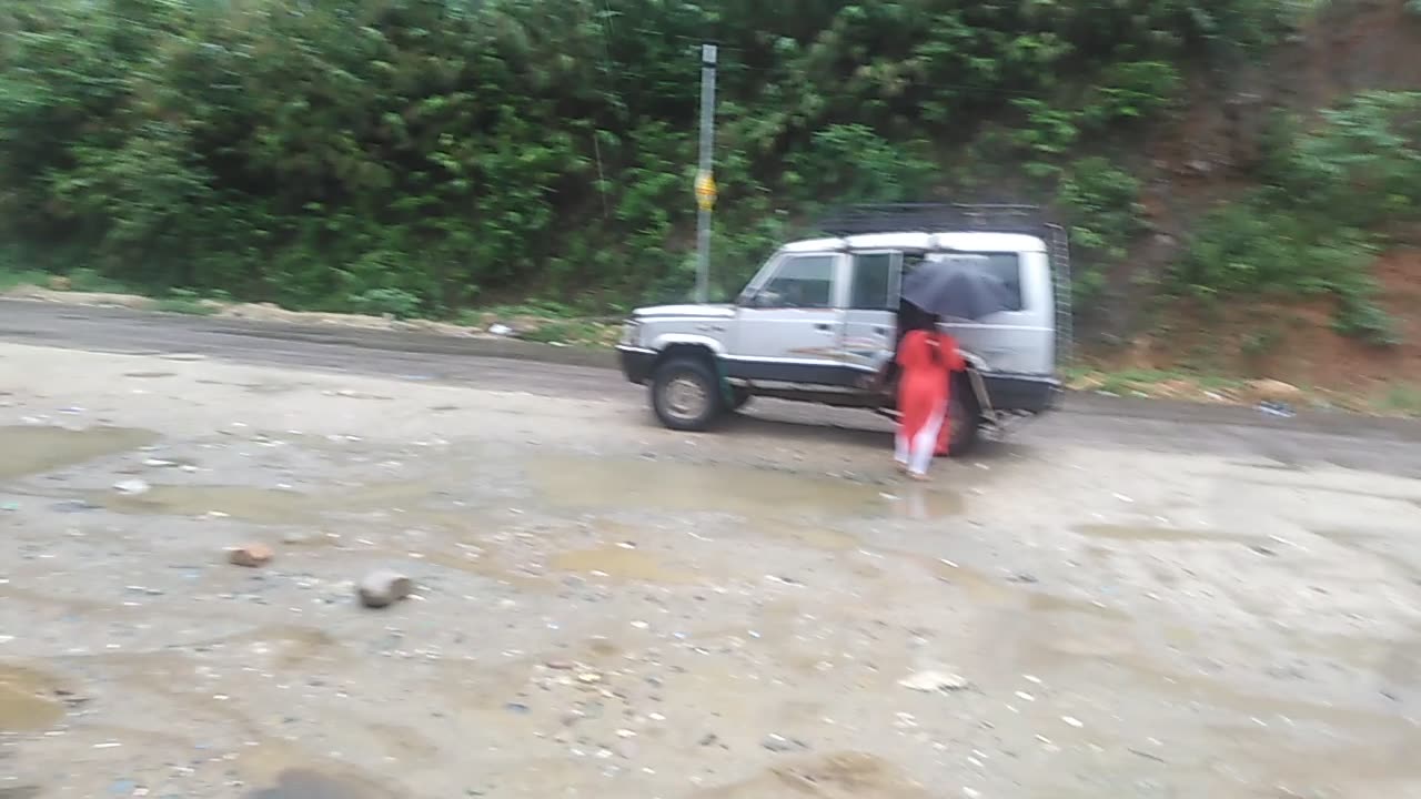 Ran and rain at arunachal