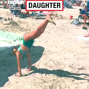 Mum vs Daughter Flip Off