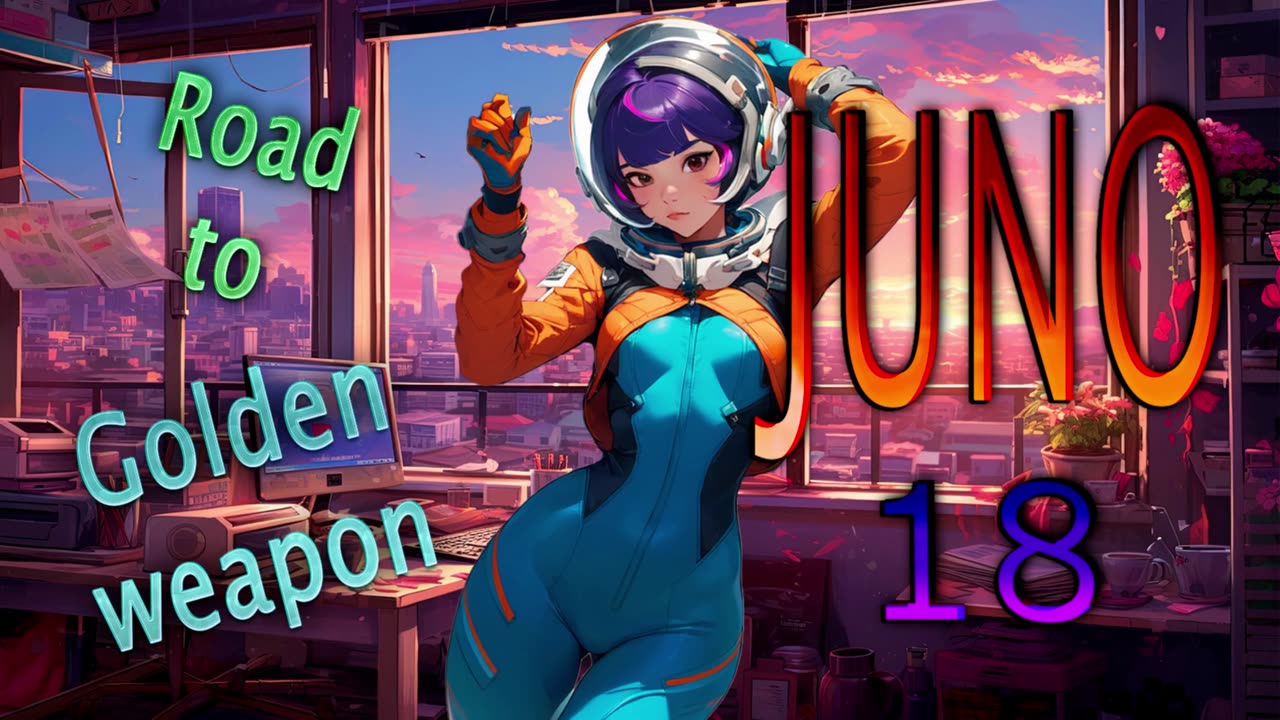 【Overwatch 2】 Juno's road to golden weapon! ~ part 18