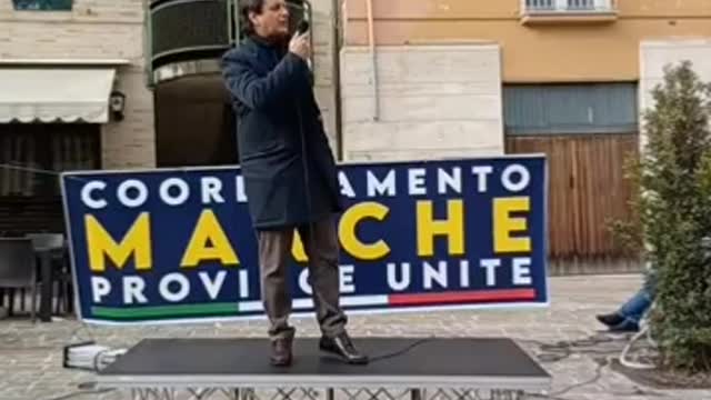 Macerata 05.03.2022 Presidio per i Diritti e per la Libertà.