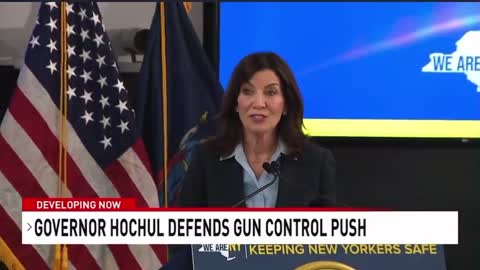 WATCH: NY Gov. Hochul FAILS Big Time With Gun Question Response