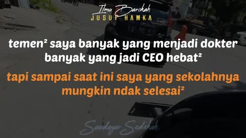 the recipe for being rich in the style of jusuf hamka. toll road boss