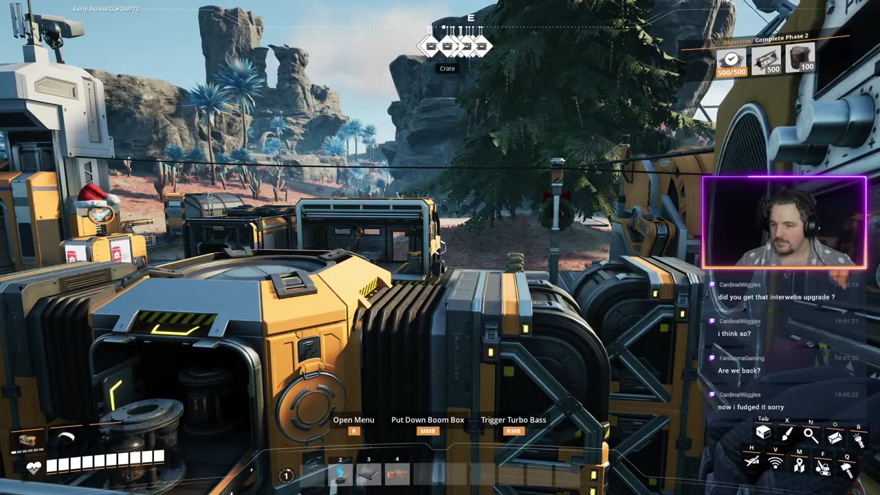 CHRISTMAS EVENTS AND MEGA BASE BUILDING // SATISFACTORY