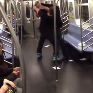 HELL YEAH!!! Finally, Some Heroes Are Riding The NYC Subway!!!