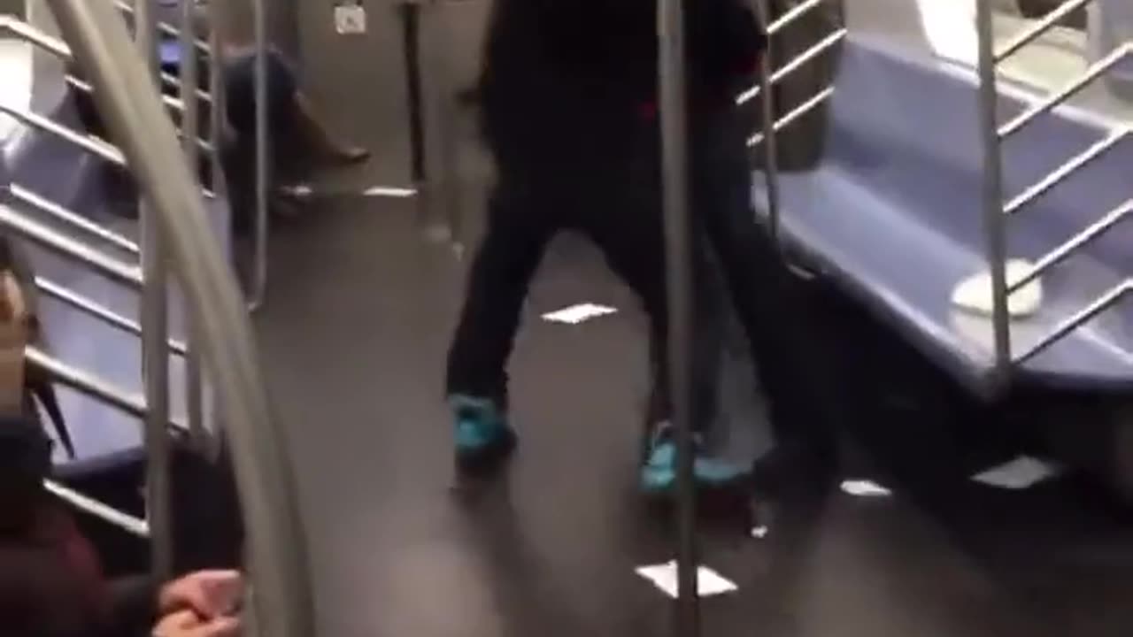 HELL YEAH!!! Finally, Some Heroes Are Riding The NYC Subway!!!