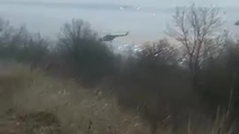 mi8 avaiding surfacetoair missile vyshgorod