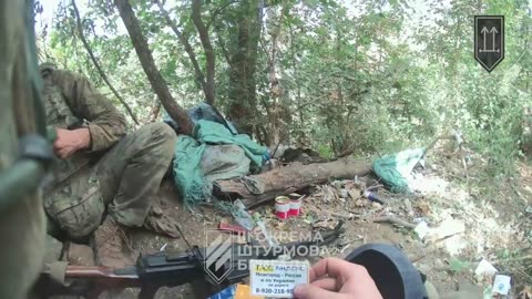 All-Out Ukrainian Assault on Russian Trenches While Under Intense Bombardment