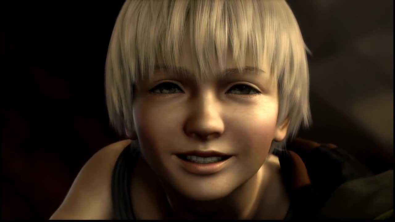 Looking at the corpse's face,