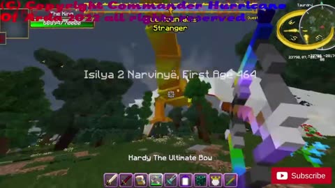 Minecraft Rulecraft Ep 2082 Nuclear Hurricane VS Boltmon