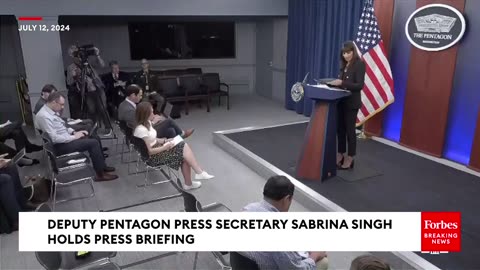 Pentagon- We Are Committed To Is Making Sure Every Single Piece Of Aid' In Cyprus Gets To Gaza