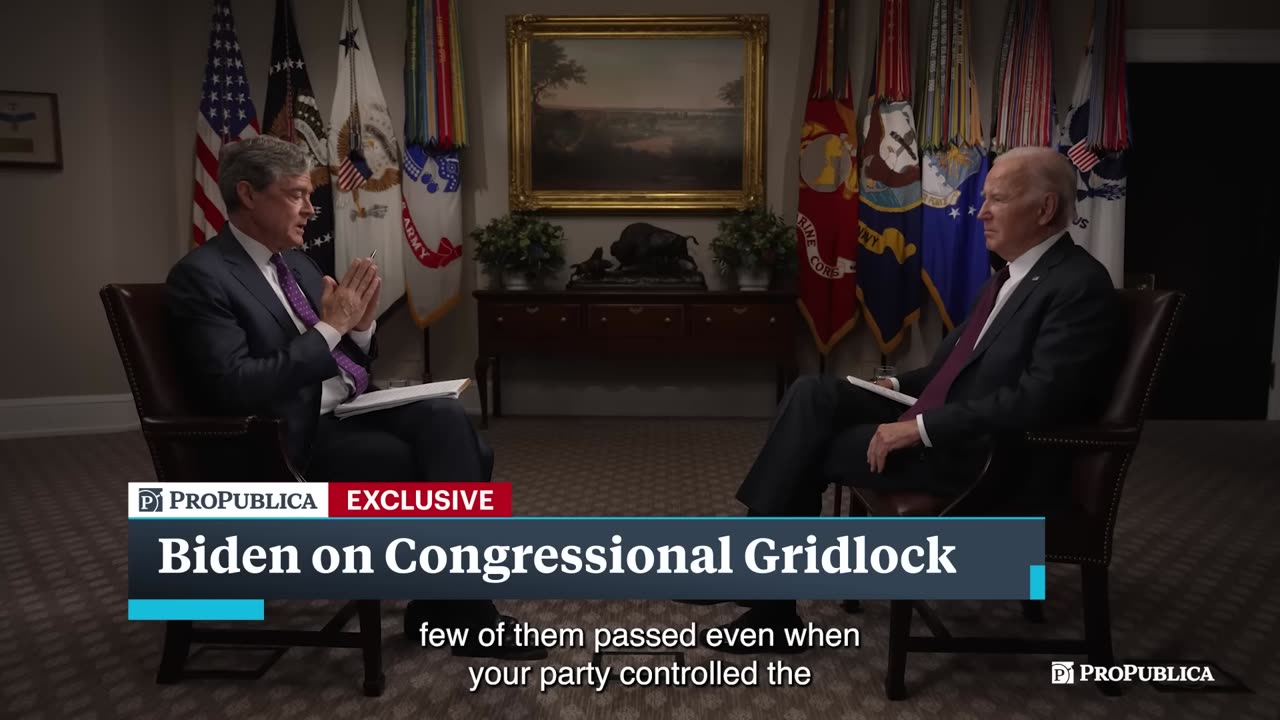 ProPublica Interviews President Biden