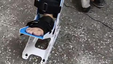 Ankle Joint Motorized CPM ( Continous Passive Motion ) Device For Ankle Physiotherapy